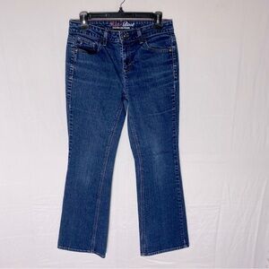 Vintage Y2K Tommy Hilfiger Rope Boot Med Wash Mid Rise Jeans 29